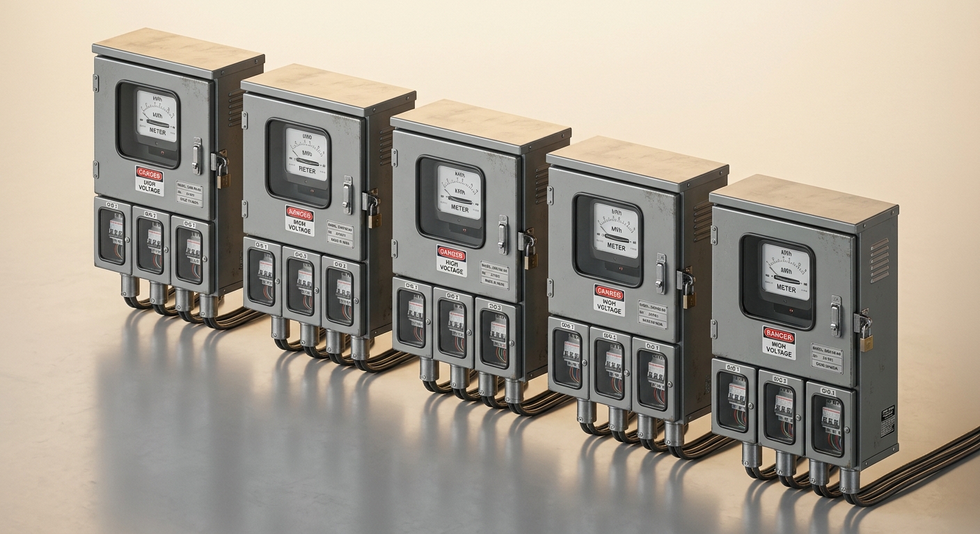 Deep Drawn Multi Outgoing Meter Boxes